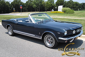 1965 Mustang Caspian Blue