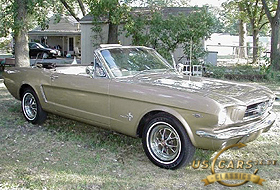 1965 Mustang Chantillly Beige