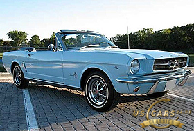 1965 Mustang Skylight Blue