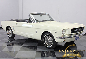 1965 Mustang Wimbledon White