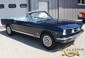 1966 Mustang Nightmist Blue