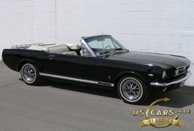 1966 Mustang Raven Black