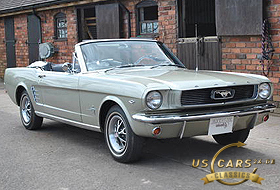 1966 Mustang Sauterne Gold / Medium Sage