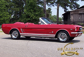 1966 Mustang Signal Flare Red