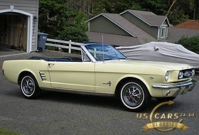 1966 Mustang Springtime Yellow