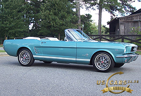 1966 Mustang Tahoe Turquoise