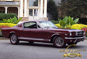 1966 Mustang Vintage Burgundy