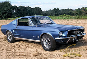 1967 Mustang Acapulco Blue