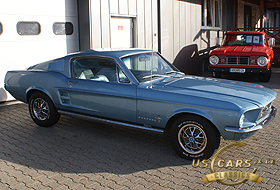 1967 Mustang Brittany Blue