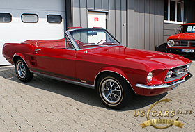 1967 Mustang Candy Apple Red