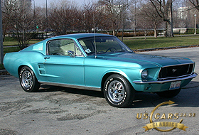 1967 Mustang Clearwater Aqua