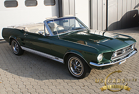 1967 Mustang Dark Moss Green