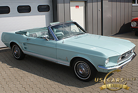 1967 Mustang Diamond Blue