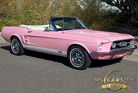 1967 Mustang Dusk Rose