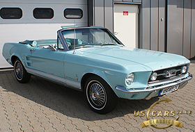 1967 Mustang Frost Turquoise
