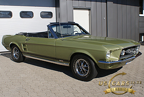 1967 Mustang Lime Gold