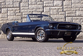 1967 Mustang Nightmist Blue