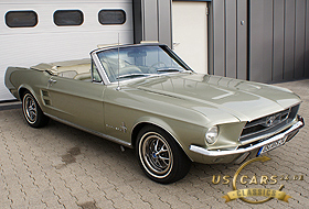 1967 Mustang Sauterne Gold