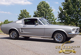 1967 Mustang Silver Frost