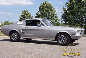 1967 Ford Mustang Color Chart