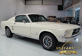 1967 Mustang Wimbledon White