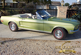 1968 Mustang Lime Gold