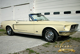 1968 Mustang Meadowlark Yellow