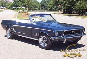 1968 Mustang Presidential Blue