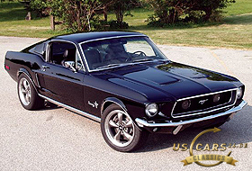 1968 Mustang Raven Black