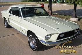 1968 Mustang Seafoam Green