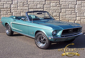 1968 Mustang Tahoe Turquoise