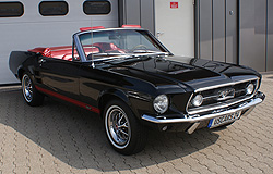 1967 Ford Mustang Cabrio GT - Rotisserie Restaurierung