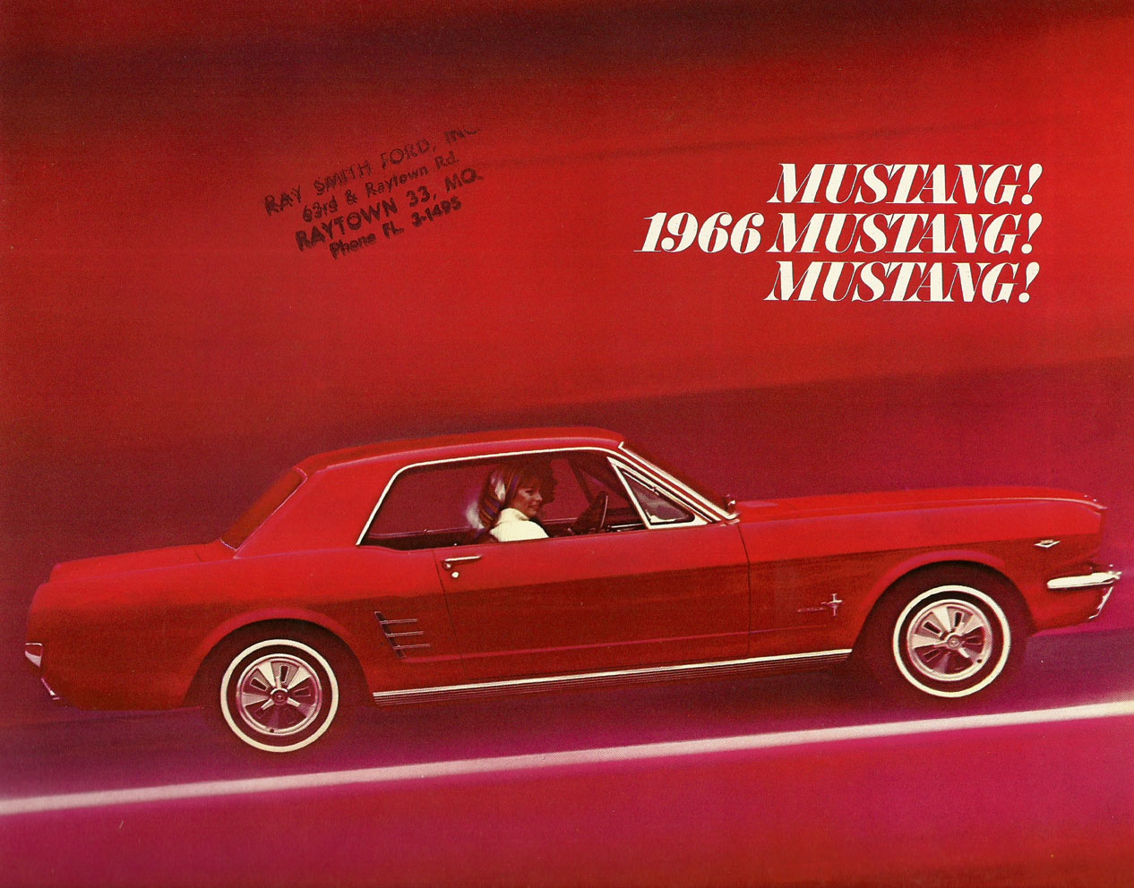 1966 Mustang Prospekt Seite 1