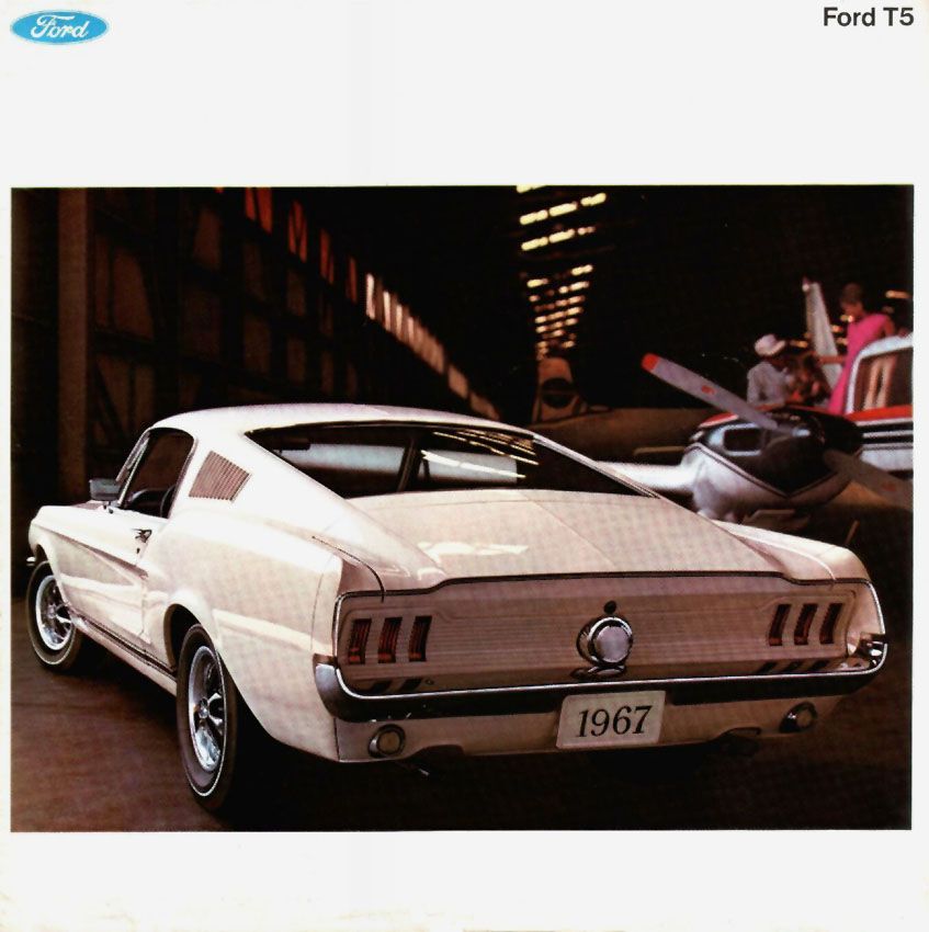 1967 Ford Mustang T5 Prospekt Deutsch - Seite 1